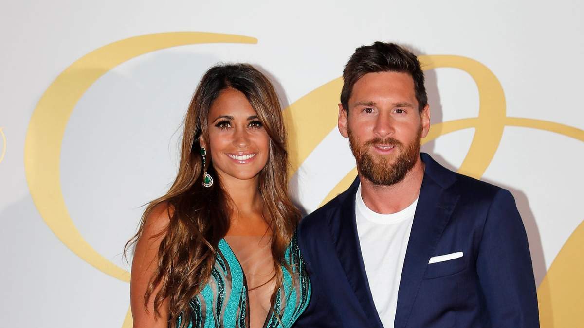 Antonela Roccuzzo y Lionel Messi. Fuente (Instagram)