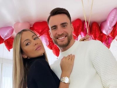 "Valió la pena": con foto incluida, Caro Calvagni y Nico Tagliafico festejaron a la distancia