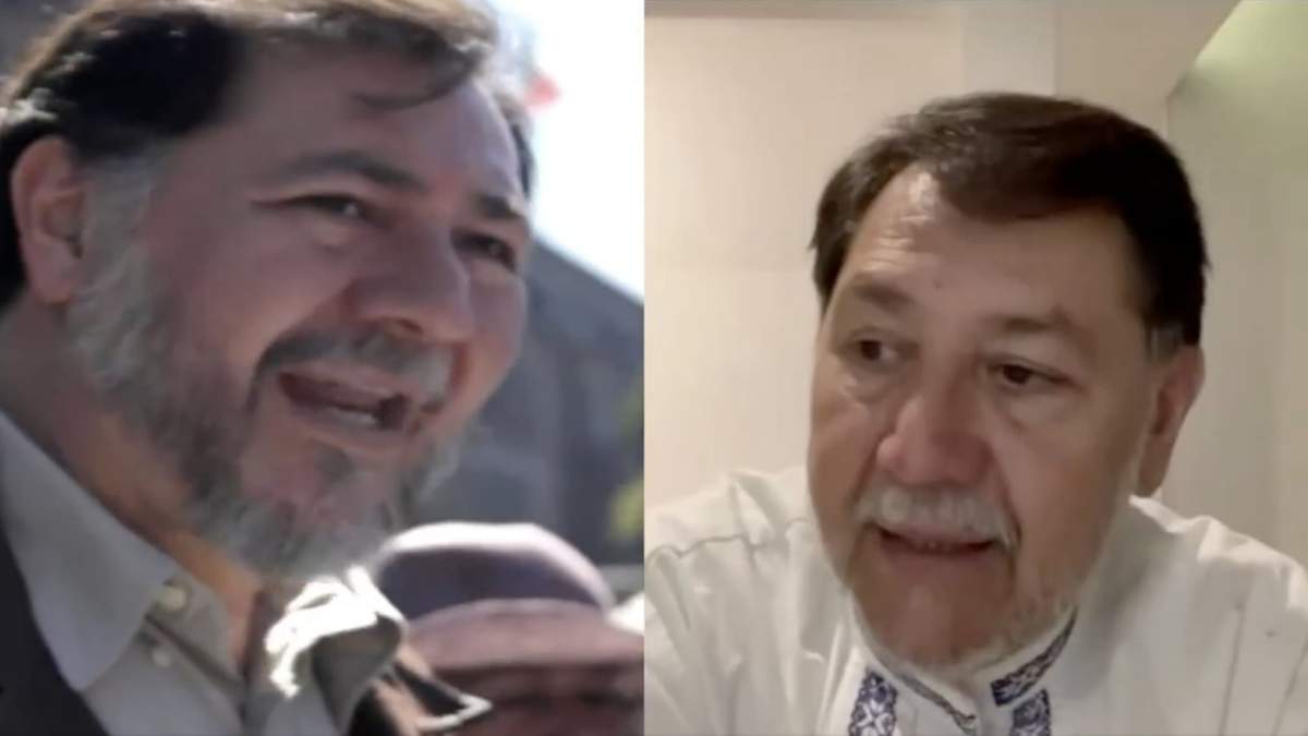 Gerardo Fernández Noroña en los videos de 2014 y 2025