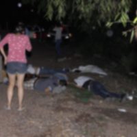 Sicarios iban por una persona… y matan a cinco en Pénjamo