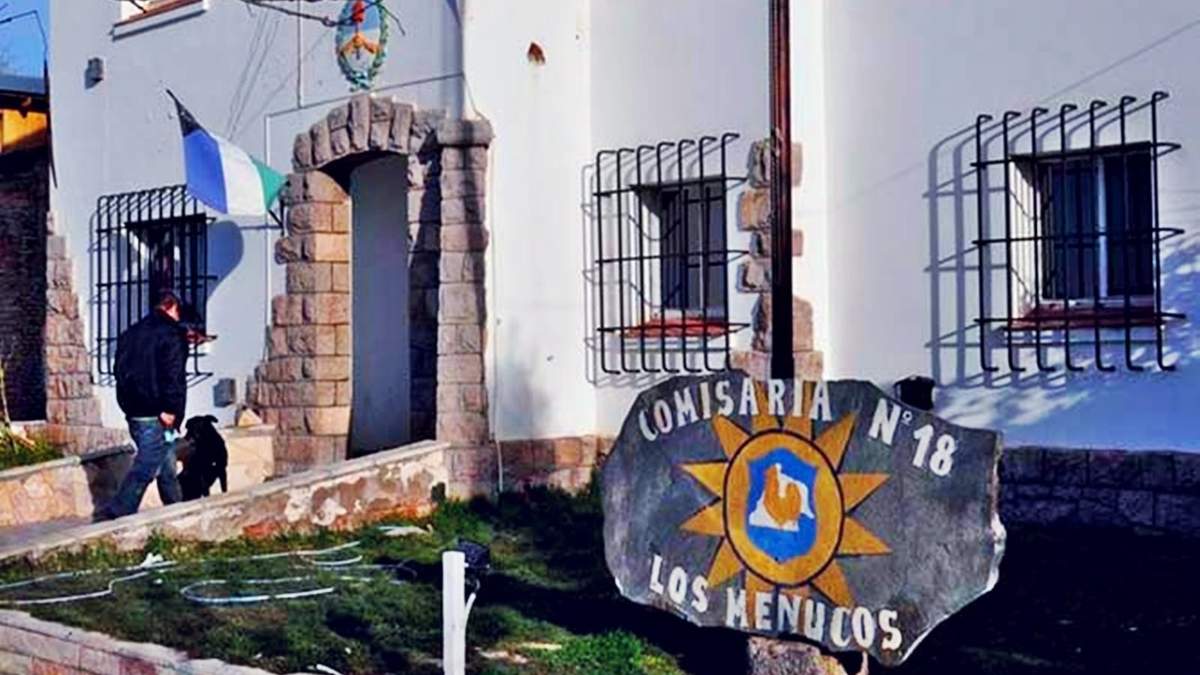 Comisaría 18 Los Menucos. Fuente: (Facebook)