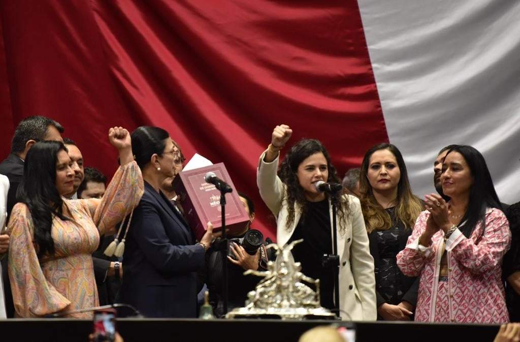 Discurso de Luisa María Alcalde al entregar informe