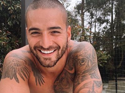 “Cuando los años nos pasen”: Maluma envejeció con maquillaje para una foto
