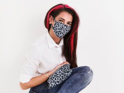 ¡Glamour y salud! Una emprendedora cipoleña fabrica barbijos para todos los gustos