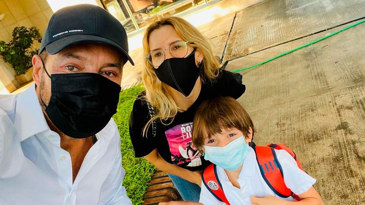 Marcelo Tinelli, Guillermina Valdés y Lolo. Fuente: (Instagram)