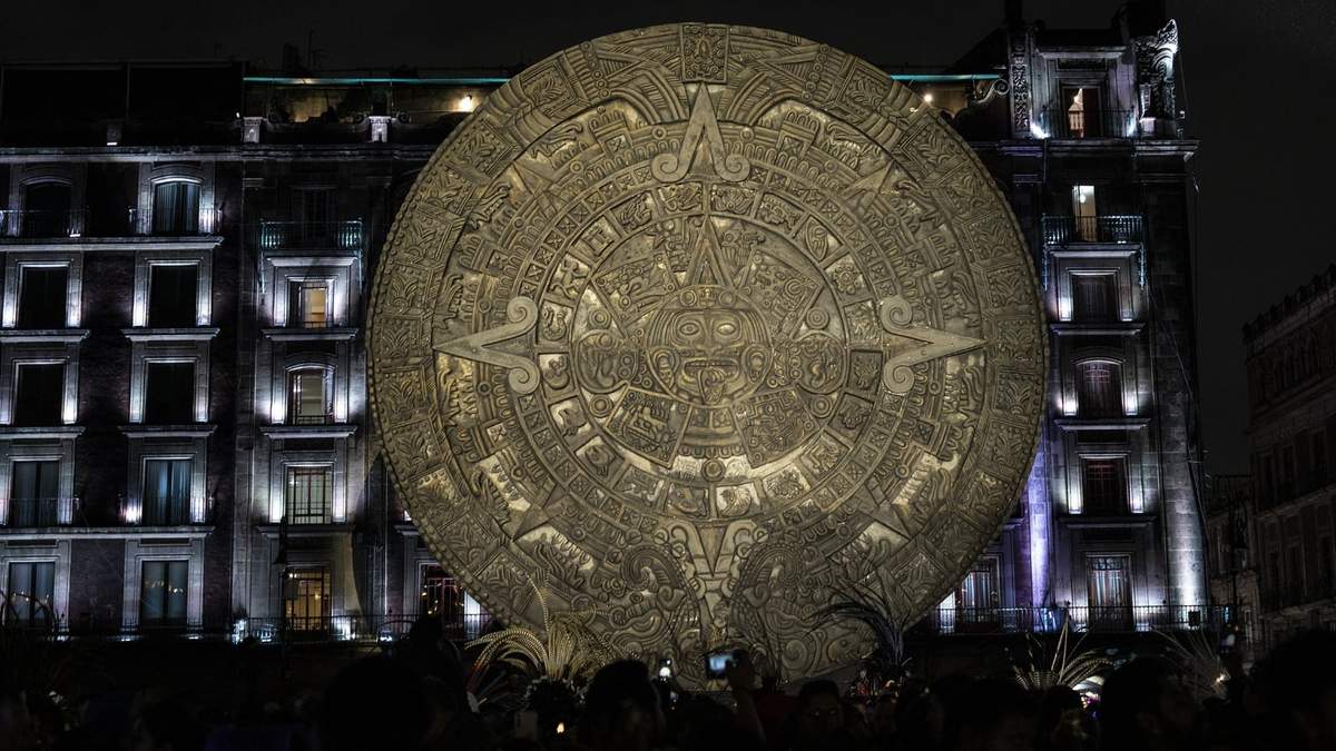 Las imágenes proyectadas