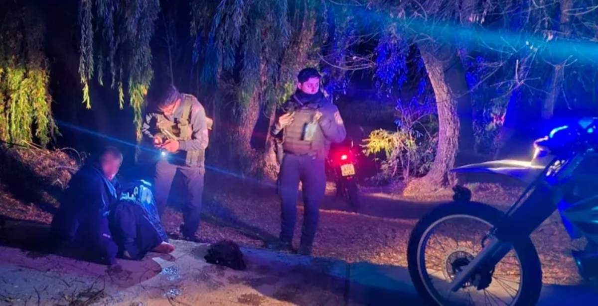 El operativo terminó con el rescate del pescador. Fuente: (Noticias NQN)