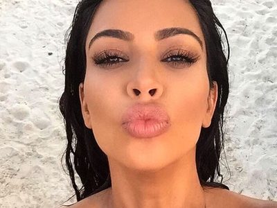 ¡Todas lo quieren! Esto usó Kim Kardashian en sus vacaciones en México