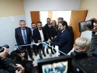 Inauguraron el área de Salud Mental del hospital de Plaza Huincul y Cutral Co