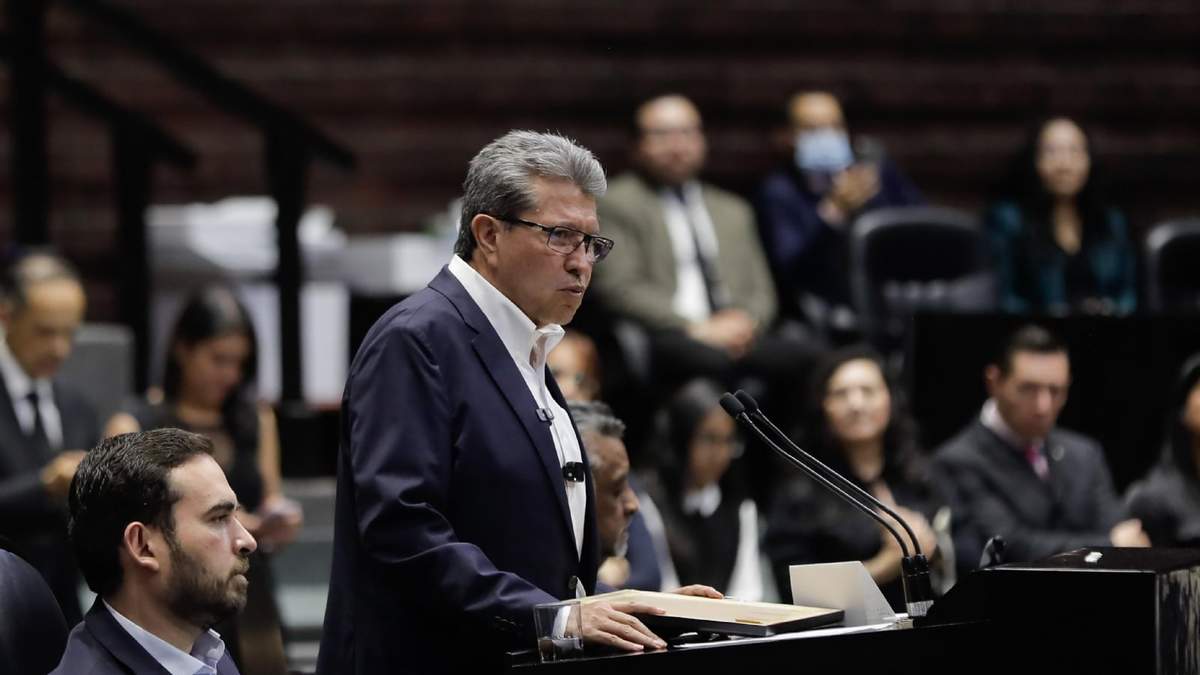 Ricardo Monreal en la Cámara de Diputados