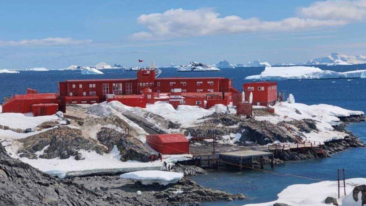 La Base Antártica O’Higgins del Ejército de Chile, cerca del lugar del epicentro