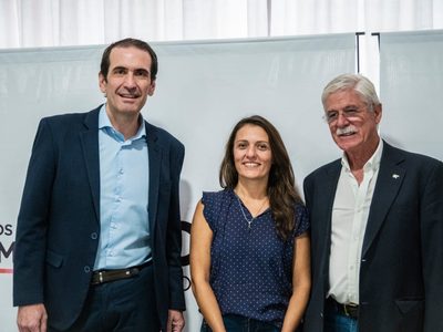 Dirigentes nacionales de Juntos por el Cambio respaldaron la candidatura de Pablo Cervi