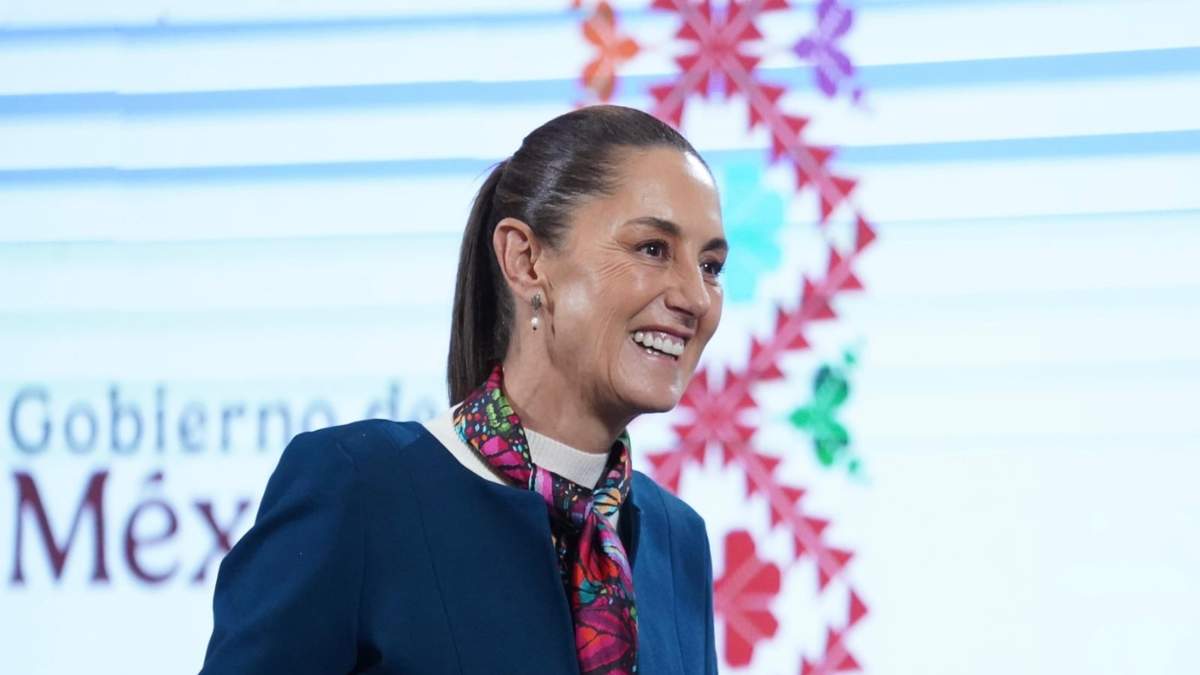 La presidenta Claudia Sheinbaum