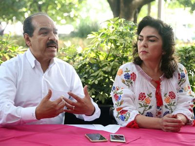 Fórmula priista Ortega-Alfaro se queja de exclusión en Oaxaca