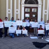Periodistas de Colima exigen justicia por el asesinato de Santiago Barroso Alfaro