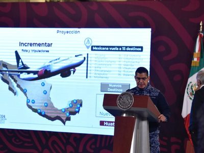 Mexicana de Aviación efectúa 220 vuelos desde su inauguración; hay 14 mil reservaciones