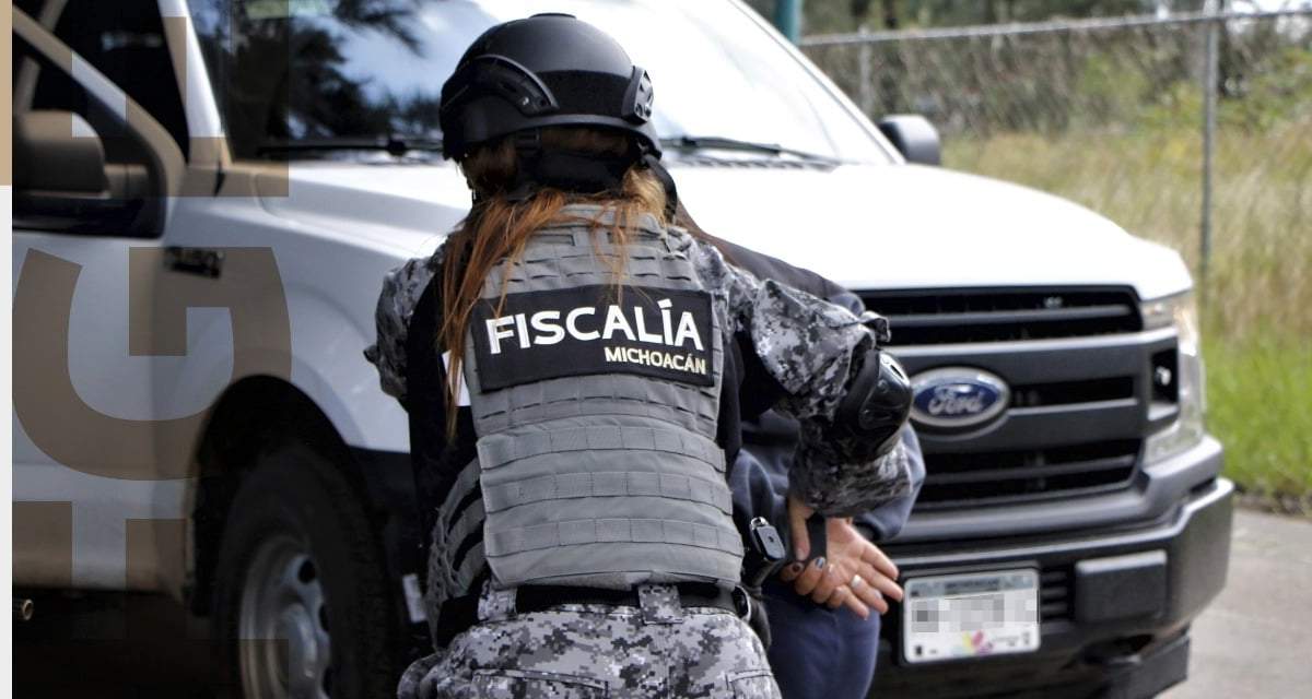 Un elemento de la Fiscalía de Michoacán
