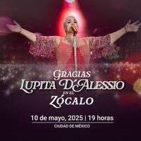 Lupita D'Alessio dará concierto gratuito en el Zócalo: Esto es lo que hay que saber