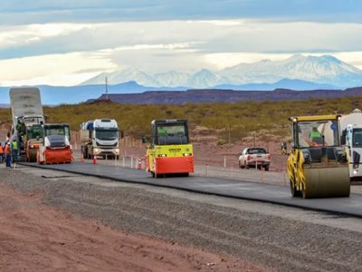 Figueroa inauguró la carpeta asfáltica de la Ruta 7: "Es un antes y un después para el Alto Neuquén"