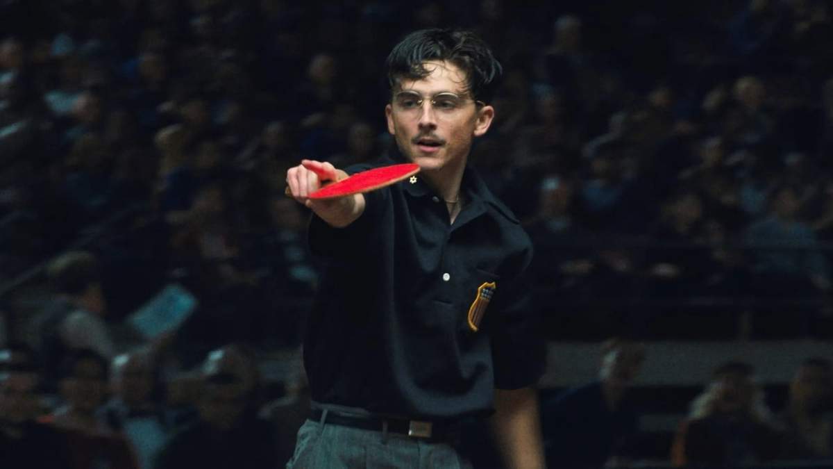 Timothée Chalamet en "Marty Supreme"