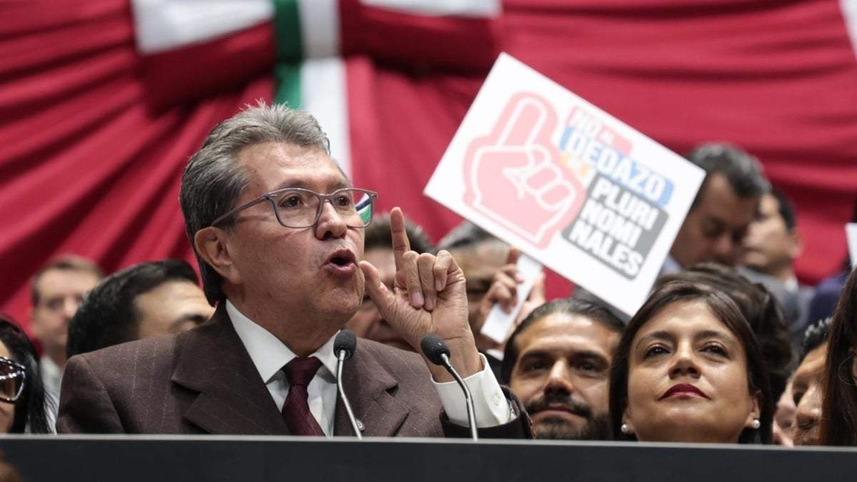 El diputado Ricardo Monreal