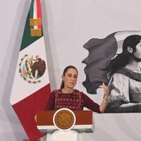 “La gente está contenta y nos apoya”: Sheinbaum sobre liderar aprobación presidencial en la región