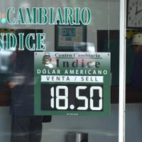 Peso pierde ante la incertidumbre por el cierre de gobierno de EU