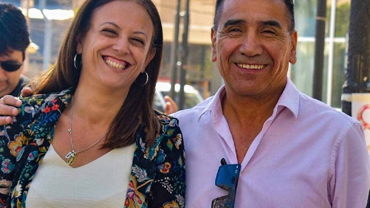 Ramón Rioseco y Mercedes Lamarca, candidatos del Frente de Todos. Fuente: (Prensa FdT)
