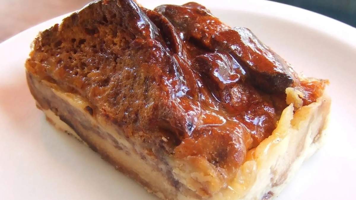 Budín de pan. Fuente: (Instagram)