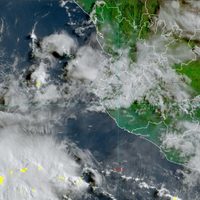 La tormenta tropical Dora se forma en costas mexicanas del Pacífico