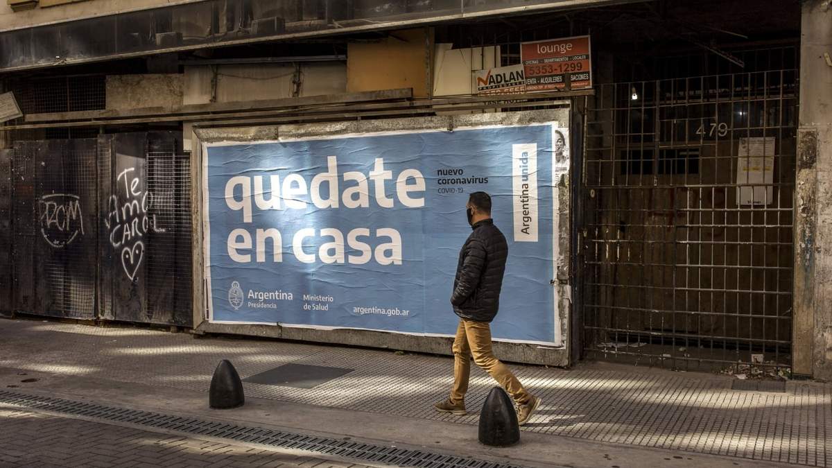 Argentina mantiene la cuarentena obligatoria hasta el 10 de mayo. Fuente: (Twitter)