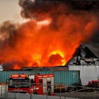 "Tiser arrasada": tremendo incendio en el Parque Industrial