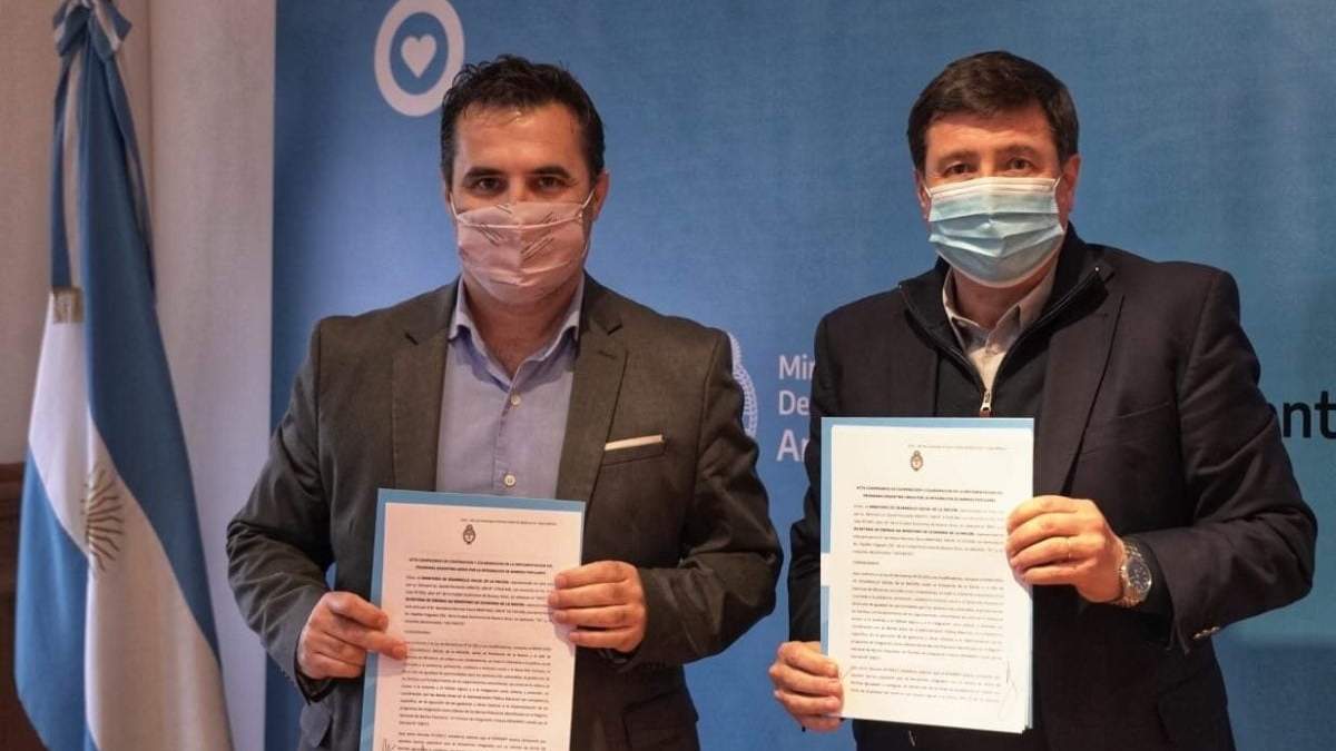 Darío Martínez y Daniel Arroyo. Fuente: (Twitter)