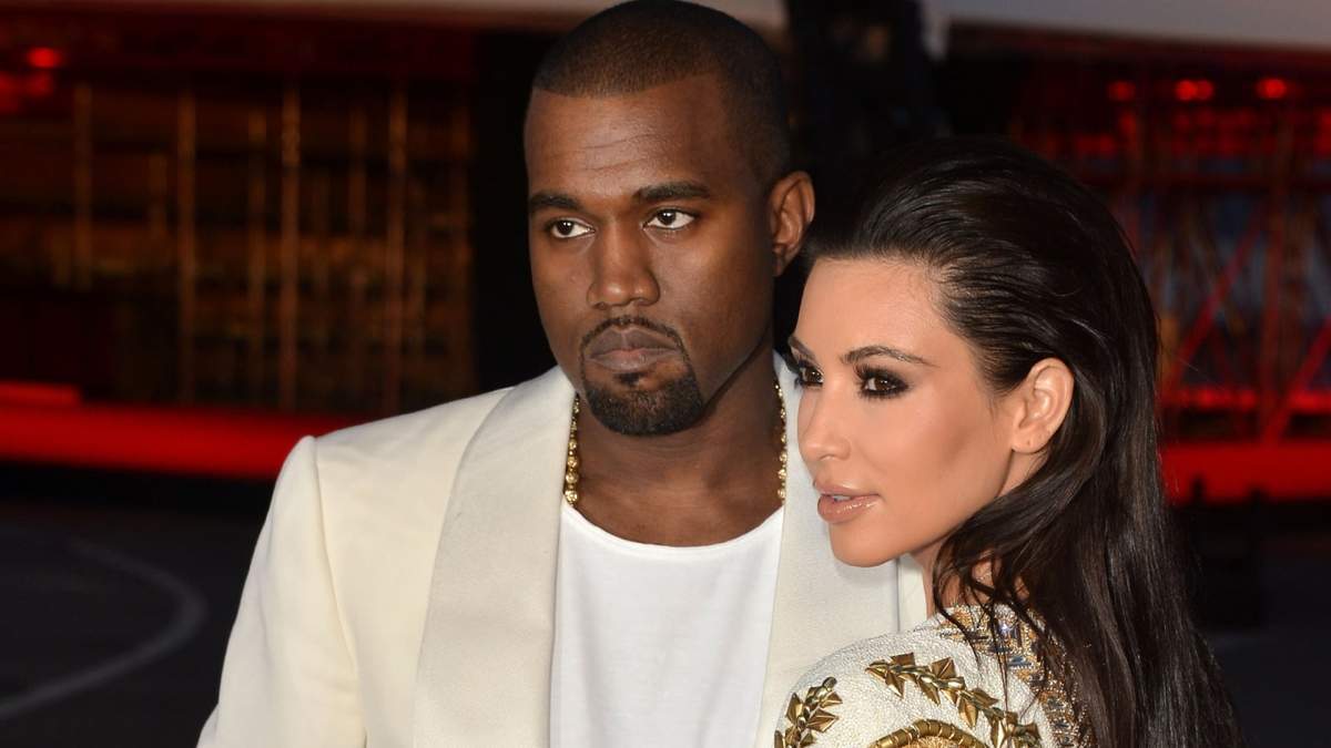 Kanye West y Kim Kardashian. Fuente: (Instagram)