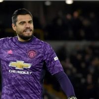Gran actuación de Romero en el empate del Manchester United