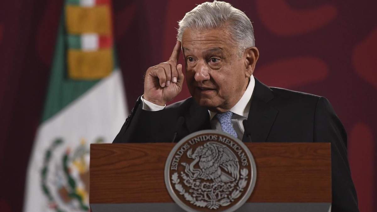 El presidente Andrés Manuel López