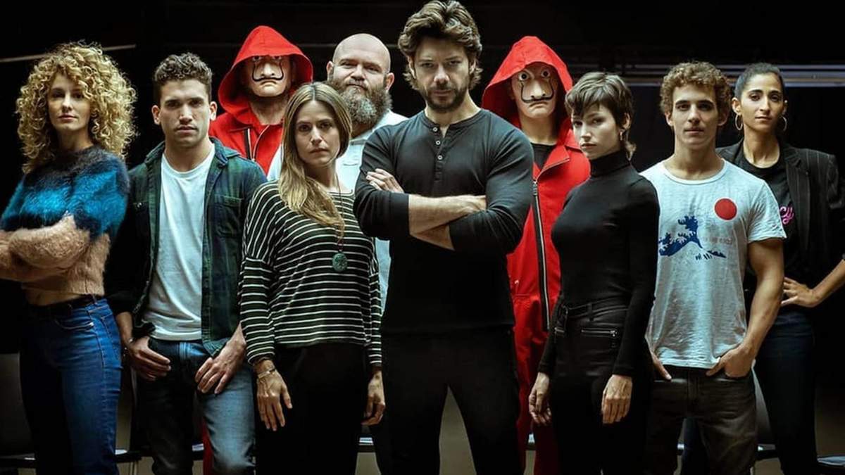 La casa de papel. Fuente: (Instagram)