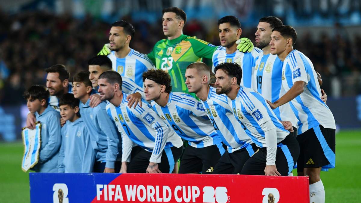 Selección Argentina. Fuente: (Instagram).