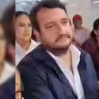 Entre abucheos y protestas reciben a Ariadna Montiel y a “Andy” López Beltrán en Chihuahua (Video)