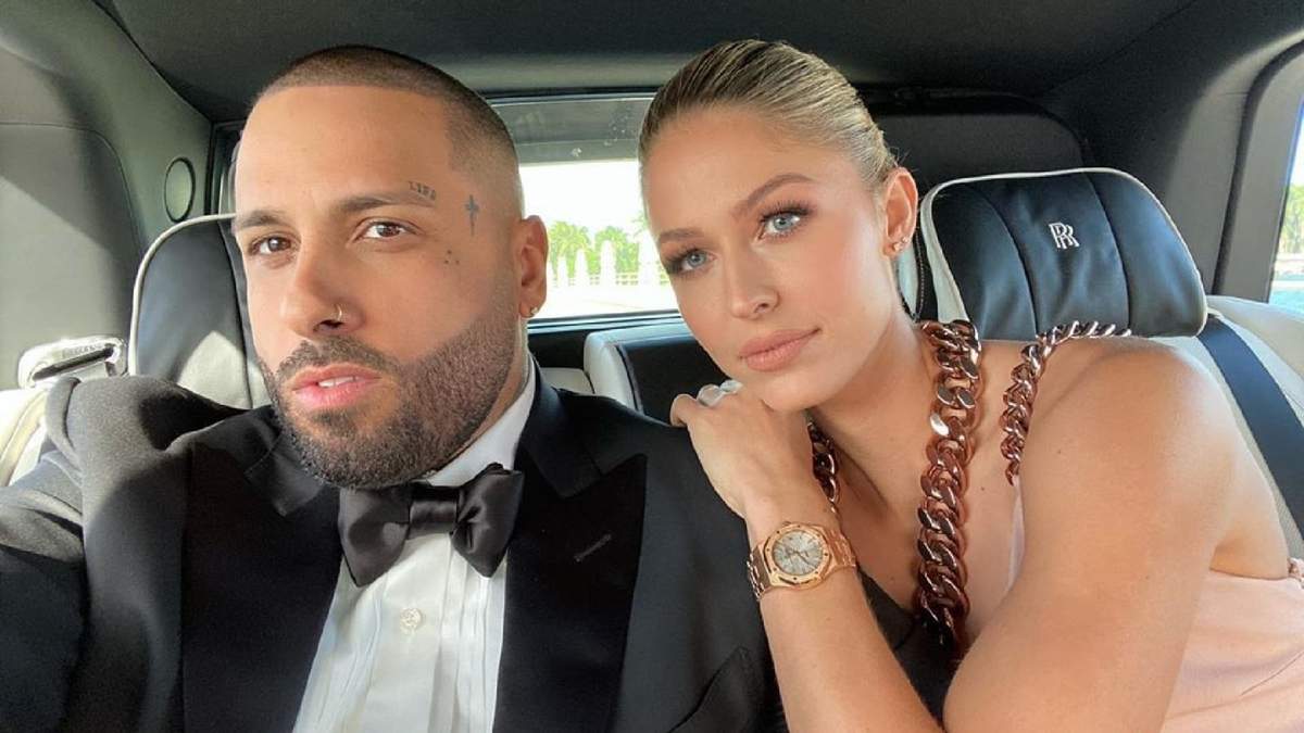 Cydney Moreau y Nicky Jam. Fuente: (Instagram)