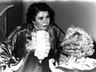 Olga Martha Dávila y Fela Fábregas