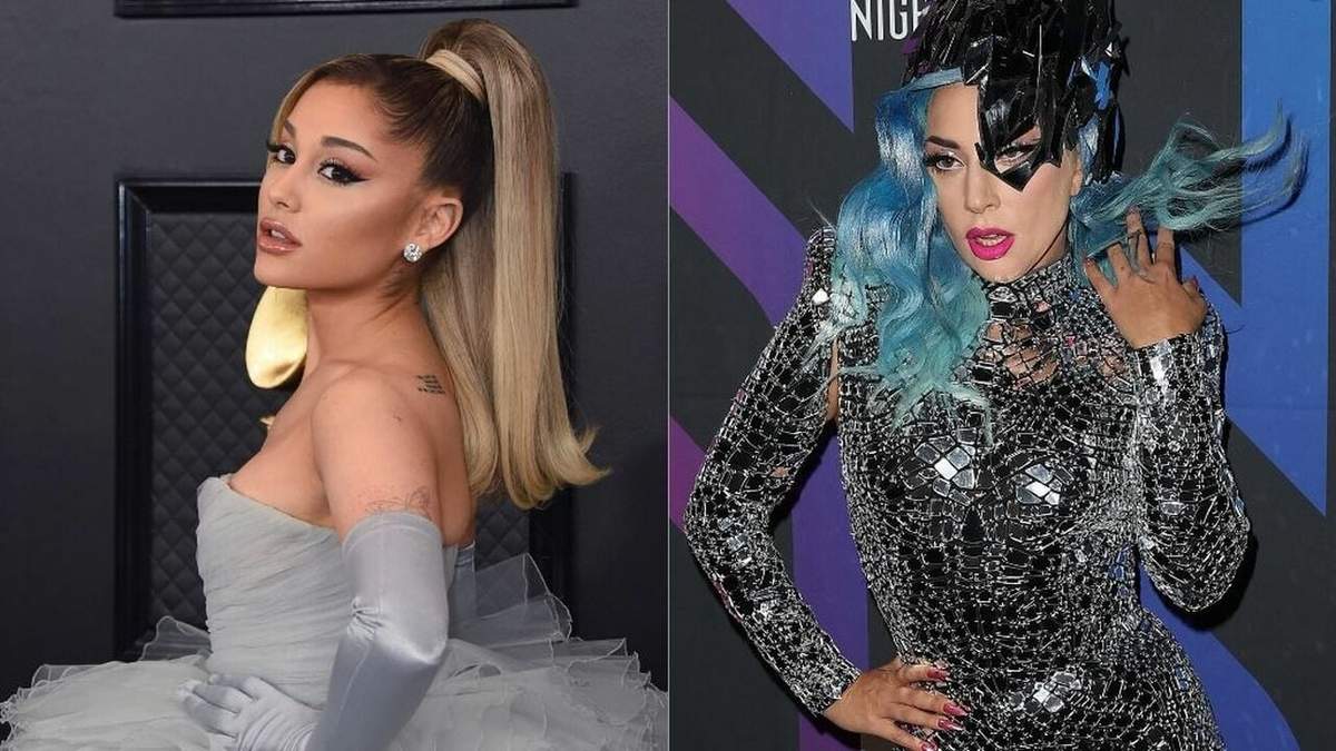 Ariana Grande y Lady Gaga. Fuente: (Instagram).