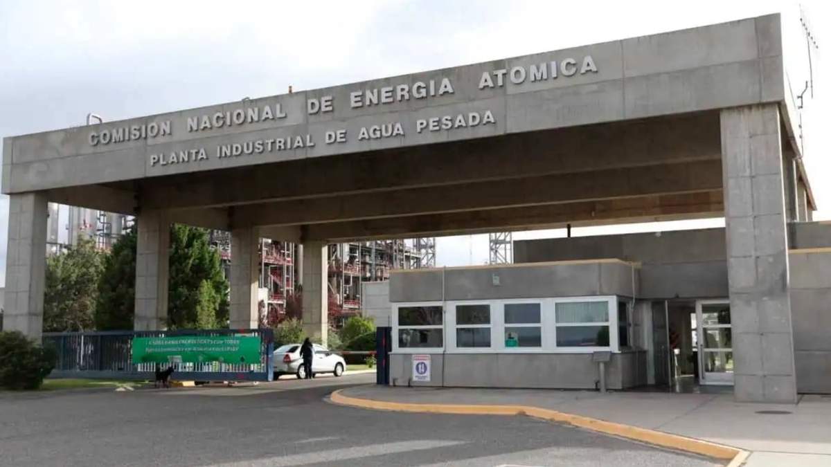 La Planta Industrial de Agua Pesada de Arroyito está paralizada desde 2017. Fuente: (Facebook)