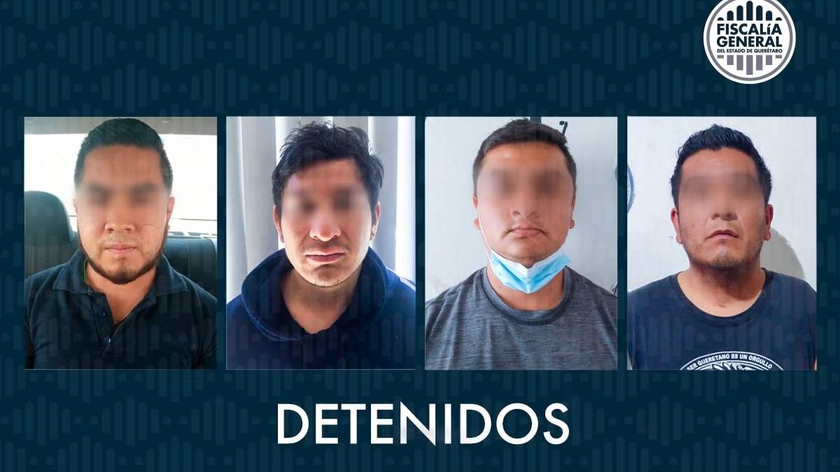 Tres personas detenidas este martes por su relación con la violencia en La Corregidora, en Querétaro