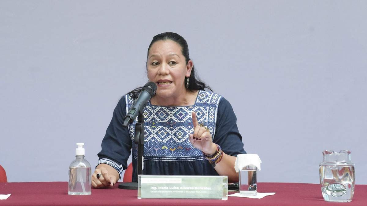 María Luisa Albores, titular de Semarnat