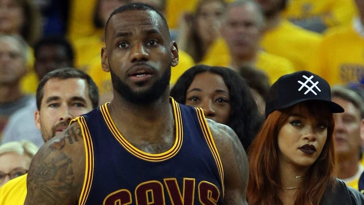 Rihanna y Lebron James. Fuente: (Instagram)