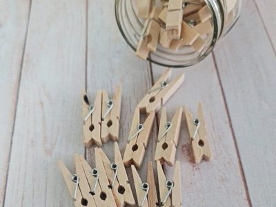 No se te ocurra tirar los broches viejos de la ropa: creá esta original idea para decorar tu casa sin gastar