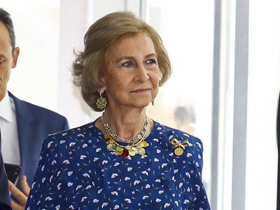 La reina Sofía recibe una linda sorpresa durante su visita a Canarias