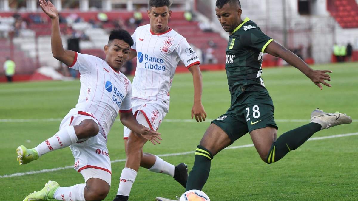 Huracán vs Atlético Nacional. Fuente (Instagram)