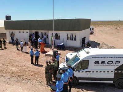 Añelo tiene una nueva sede de un grupo especial de la policía